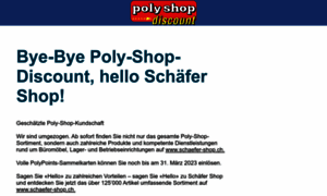 Poly-shop-discount.ch thumbnail