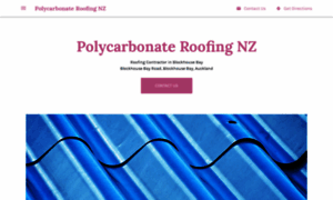 Polycarbonateroofingnz.business.site thumbnail