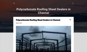 Polycarbonateroofingsheetdealers.blogspot.com thumbnail