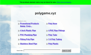 Polygame.xyz thumbnail