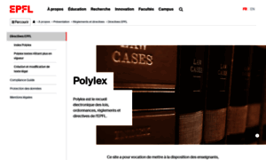 Polylex.epfl.ch thumbnail