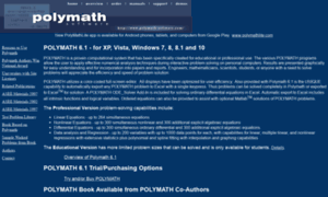 Polymath-software.com thumbnail