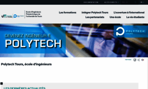 Polytech.univ-tours.fr thumbnail