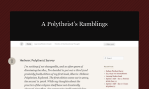 Polytheistramblings.wordpress.com thumbnail