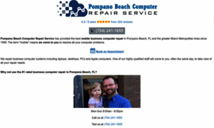 Pompanobeachcomputerrepairservice.com thumbnail