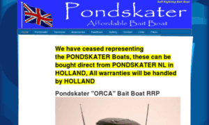 Pondskaterbaitboats.co.uk thumbnail