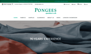 Pongees.co.uk thumbnail