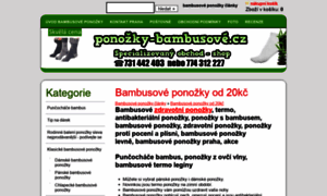 Ponozky-bambusove.cz thumbnail