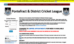 Pontefractdcl.play-cricket.com thumbnail