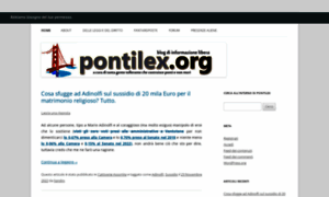 Pontilex.org thumbnail