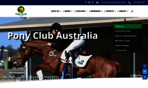 Ponyclubaustralia.com.au thumbnail