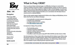 Ponyorm.readthedocs.io thumbnail