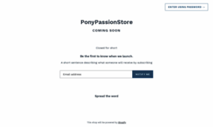 Ponypassionstore.com thumbnail