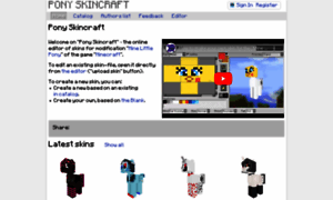 Ponyskincraft.com thumbnail