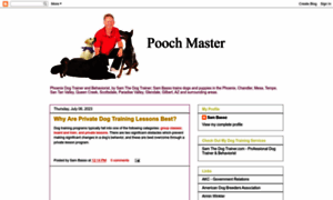 Poochmaster.blogspot.com thumbnail