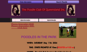 Poodleclubofqueenslandinc.com thumbnail