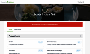 Poojaindiangrillsacramentoca.com thumbnail