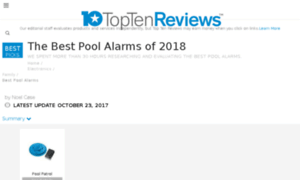 Pool-alarms-review.toptenreviews.com thumbnail