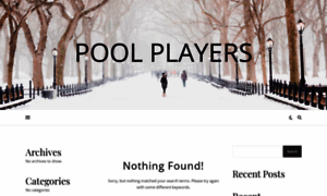 Pool-players.net thumbnail