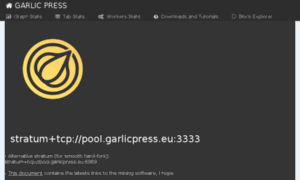 Pool.garlicpress.eu thumbnail