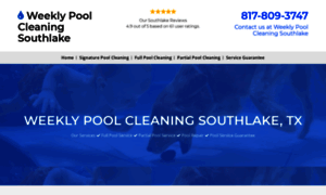 Poolcleaningsouthlaketx.com thumbnail