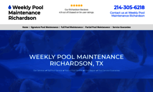 Poolmaintenancerichardson.com thumbnail