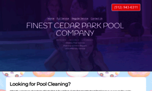 Poolservicecedarpark.net thumbnail