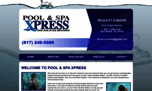 Poolspaxpress.com thumbnail