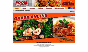 Poomthaicuisineca.com thumbnail