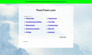 Poontown.com thumbnail