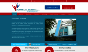 Poornimahospital.com thumbnail