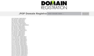 Pop.domainregistration.com thumbnail