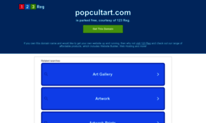 Popcultart.com thumbnail