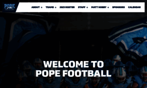 Popefootball.com thumbnail