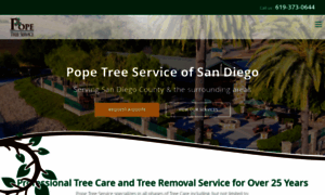 Popetreeservice.com thumbnail