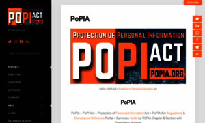 Popia.org thumbnail