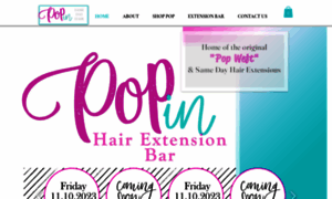 Popinhairextensionbar.com thumbnail