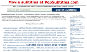 Popsubtitles.com thumbnail