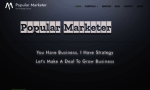 Popularmarketer.com thumbnail