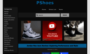 Popularshoes.org thumbnail