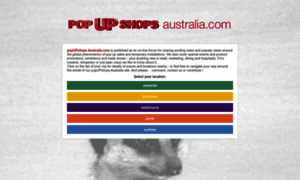 Popupshopsaustralia.com thumbnail