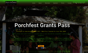 Porchfestgrantspass.org thumbnail