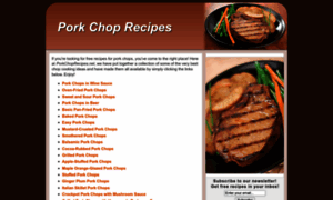 Porkchoprecipes.net thumbnail