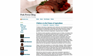 Porkpower.wordpress.com thumbnail