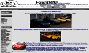 Porsche968uk.co.uk thumbnail