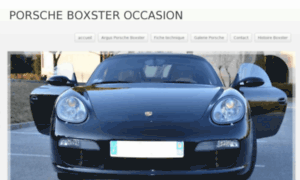 Porscheboxsteroccasion.com thumbnail