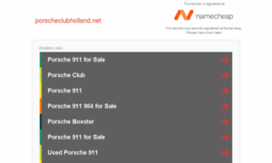 Porscheclubholland.net thumbnail