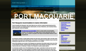 Port-macquarie.net thumbnail