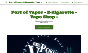 Port-of-vapor-e-zigarette-vape-shop.business.site thumbnail