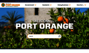 Port-orange.org thumbnail